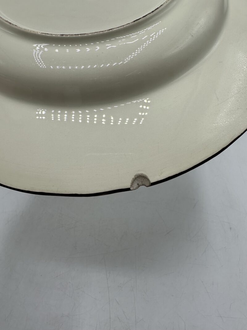 Assiettes polychrome Creil et Montereau – Image 12