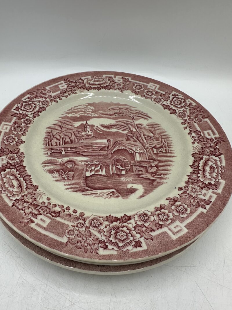 4 assiettes anciennes Barratts – Image 4