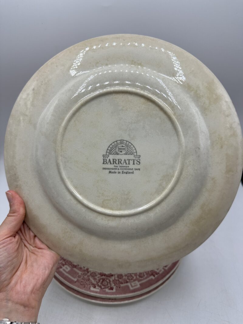 4 assiettes anciennes Barratts – Image 6