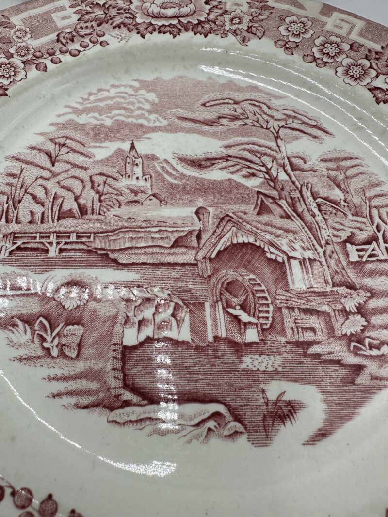 4 assiettes anciennes Barratts – Image 10