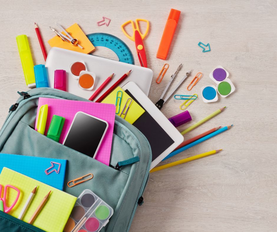 sac cartable pour ecolier de seconde main , fournitures scolaires zero déchet