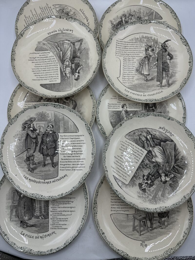 Assiettes parlantes Terre de fer HB & Cie – Image 4