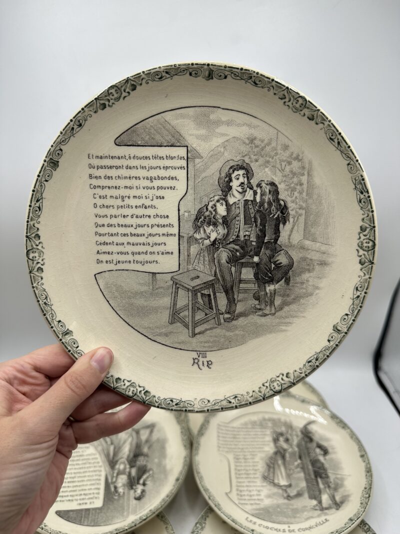 Assiettes parlantes Terre de fer HB & Cie – Image 9