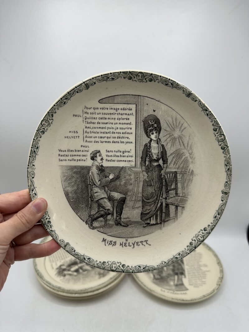 Assiettes parlantes Terre de fer HB & Cie – Image 13