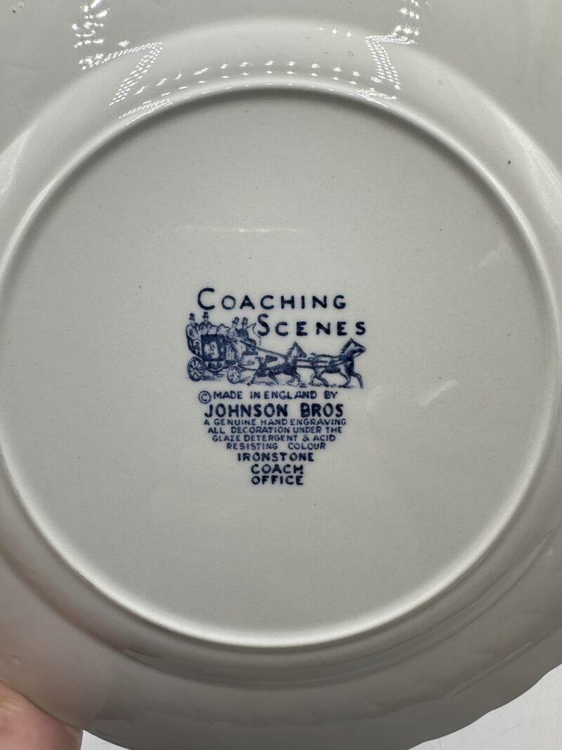 Assiettes Coaching Scenes Johnson Bros – Image 5