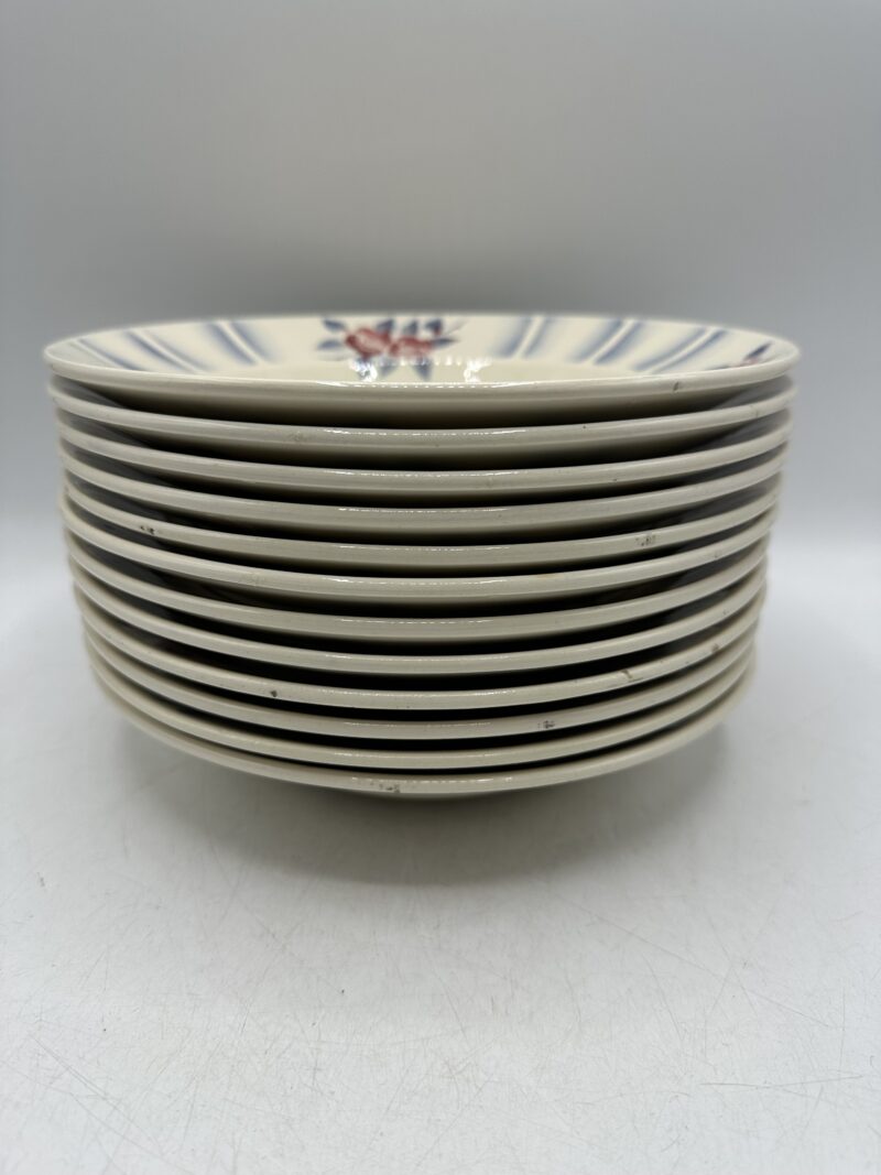 Assiettes creuses faïencerie de Longchamp – Image 2