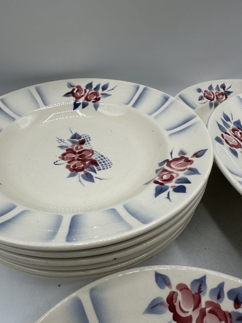 Assiettes creuses faïencerie de Longchamp – Image 11