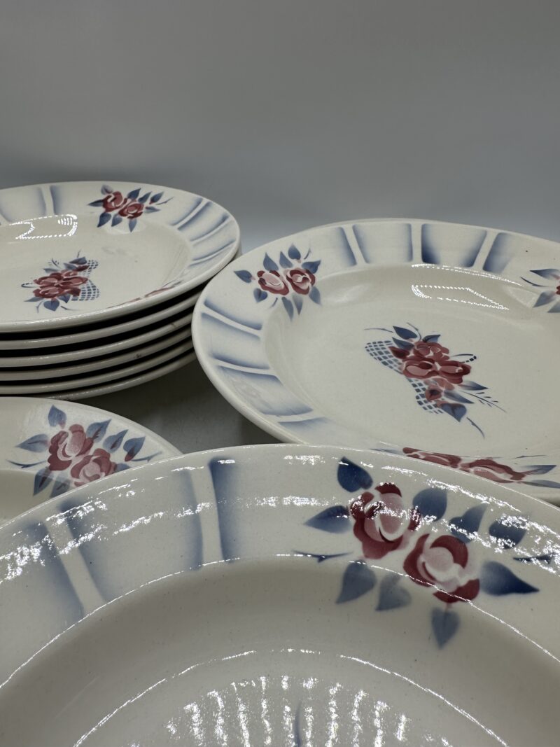 Assiettes creuses faïencerie de Longchamp – Image 12