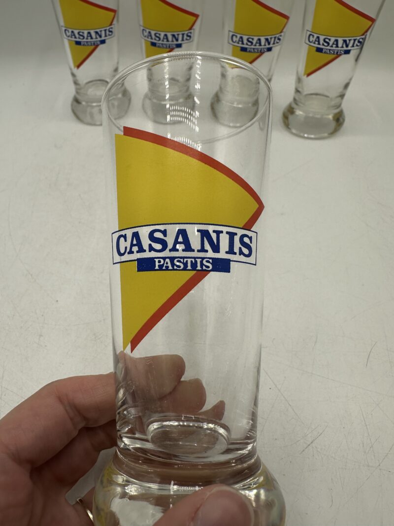 5 verres vintage Casanis – Image 5