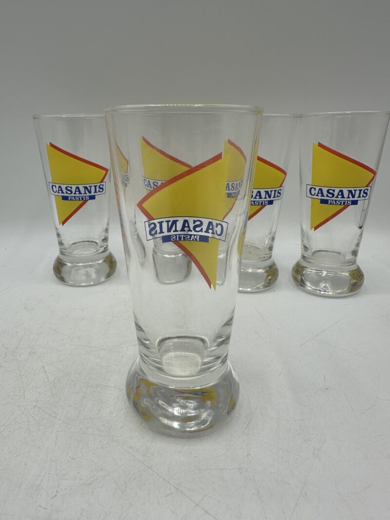 5 verres vintage Casanis – Image 7