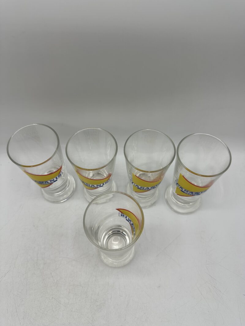 5 verres vintage Casanis – Image 8