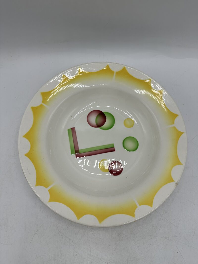 4 assiettes Digoin Planètes – Image 2