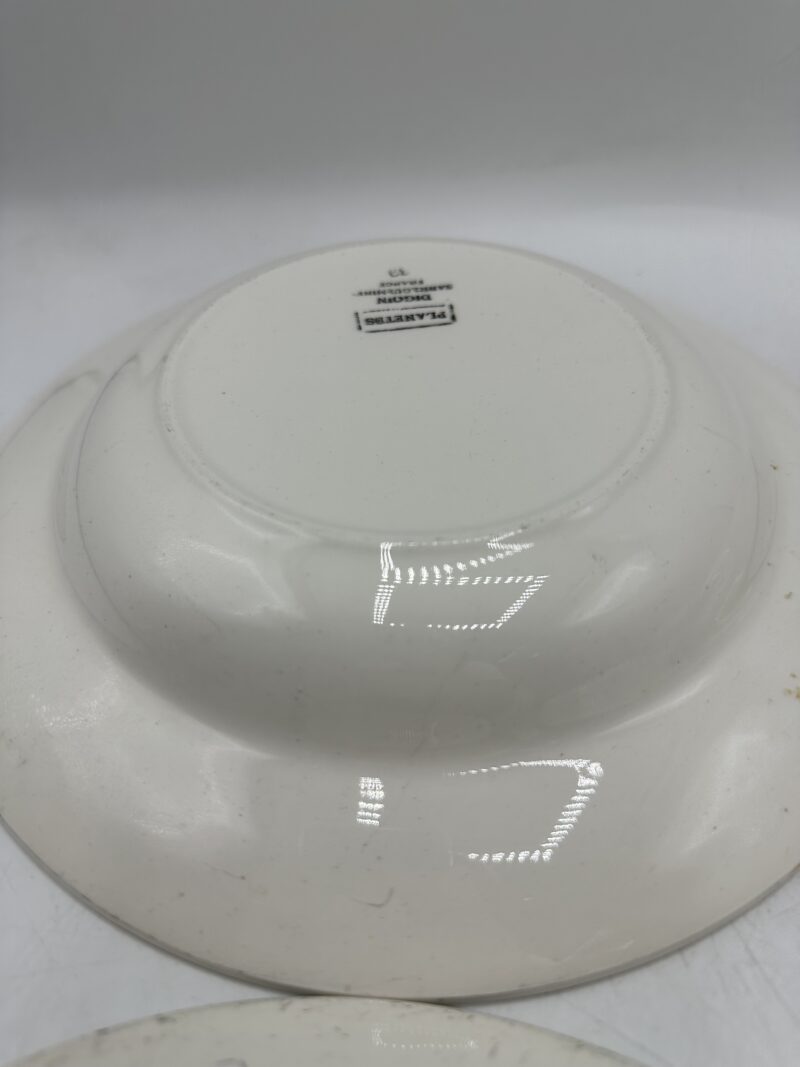 4 assiettes Digoin Planètes – Image 8