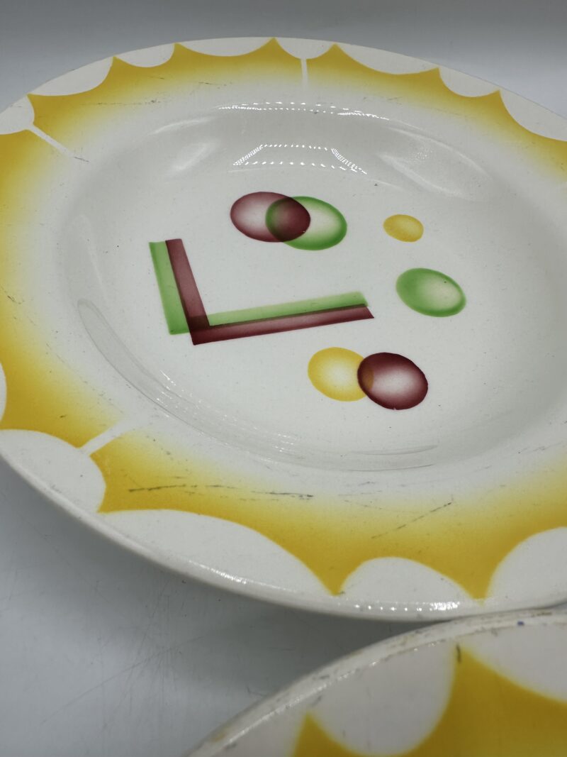 4 assiettes Digoin Planètes – Image 15