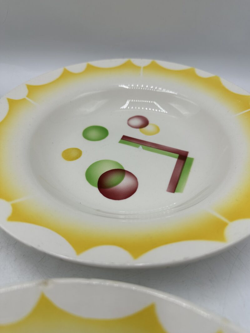 4 assiettes Digoin Planètes – Image 16
