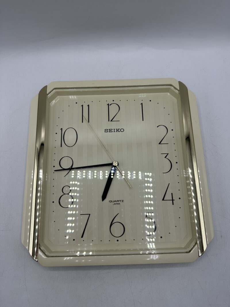 Horloge murale Seiko vintage – Image 2
