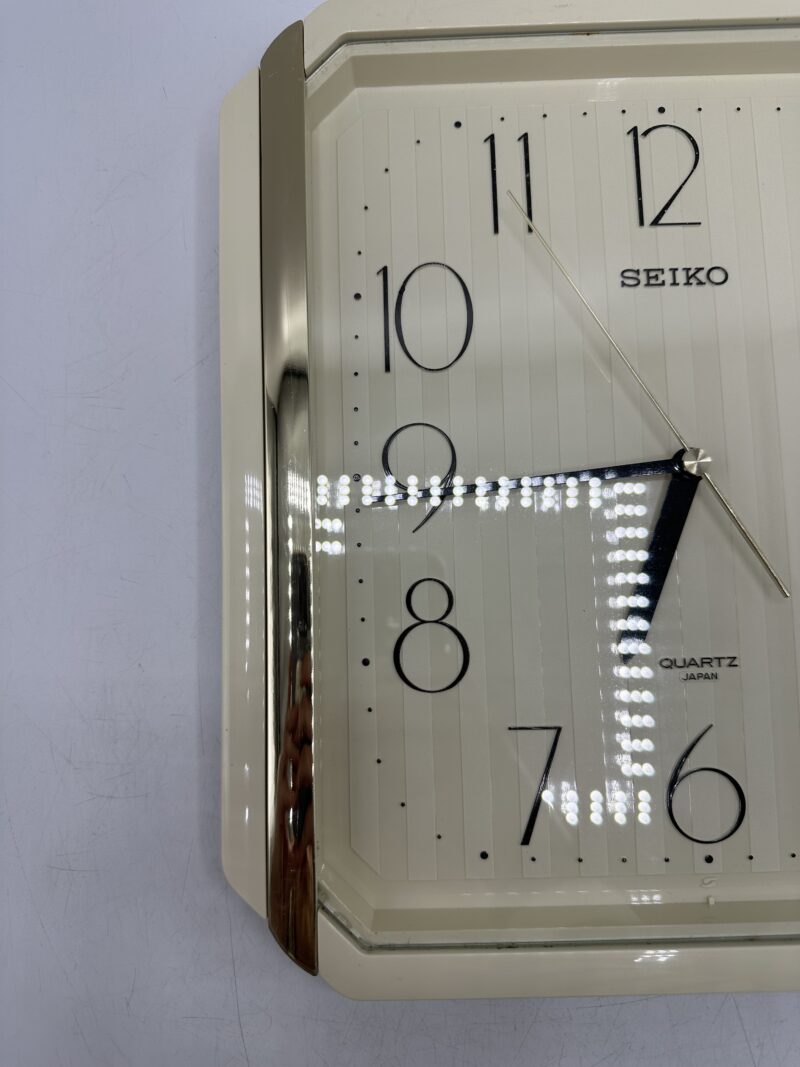 Horloge murale Seiko vintage – Image 5