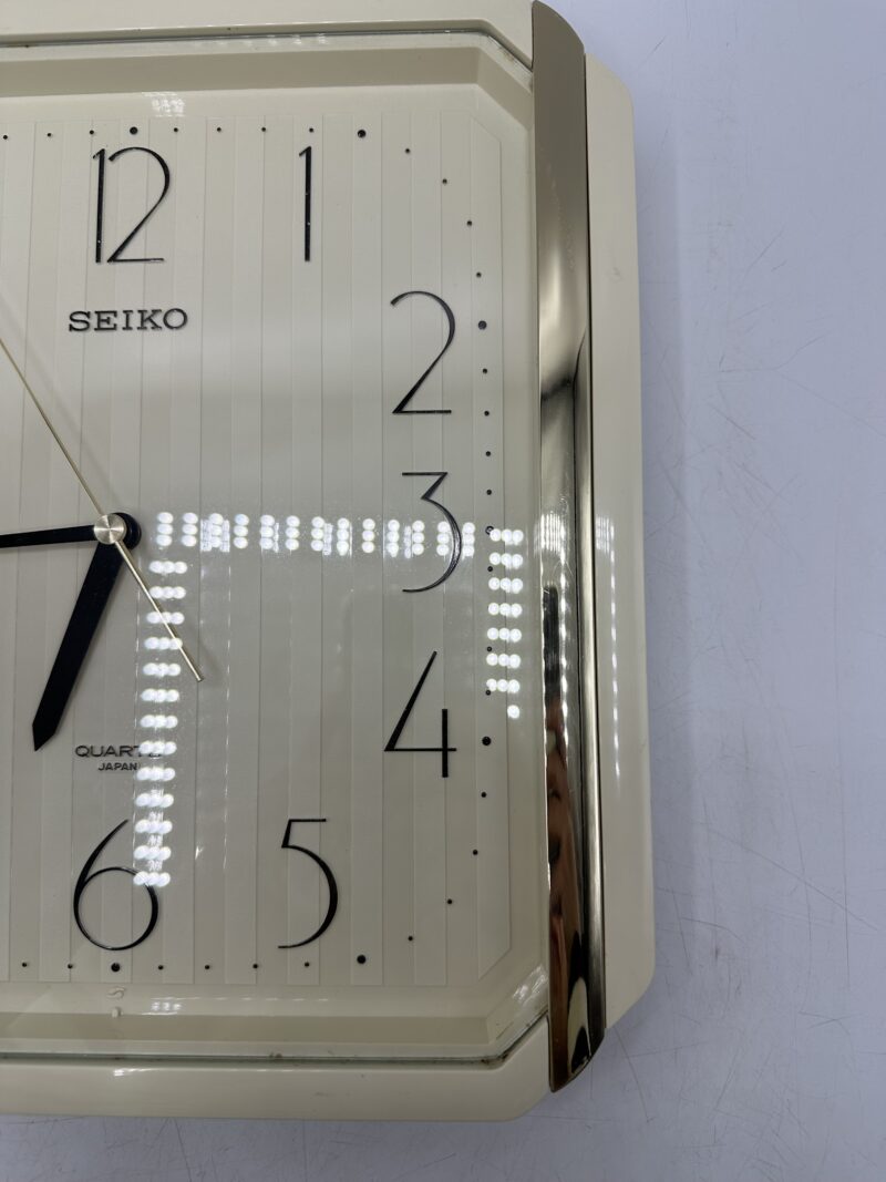 Horloge murale Seiko vintage – Image 6