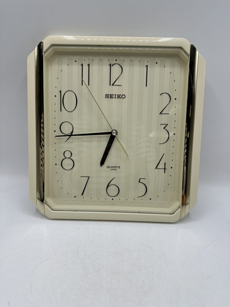 Horloge murale Seiko vintage – Image 7