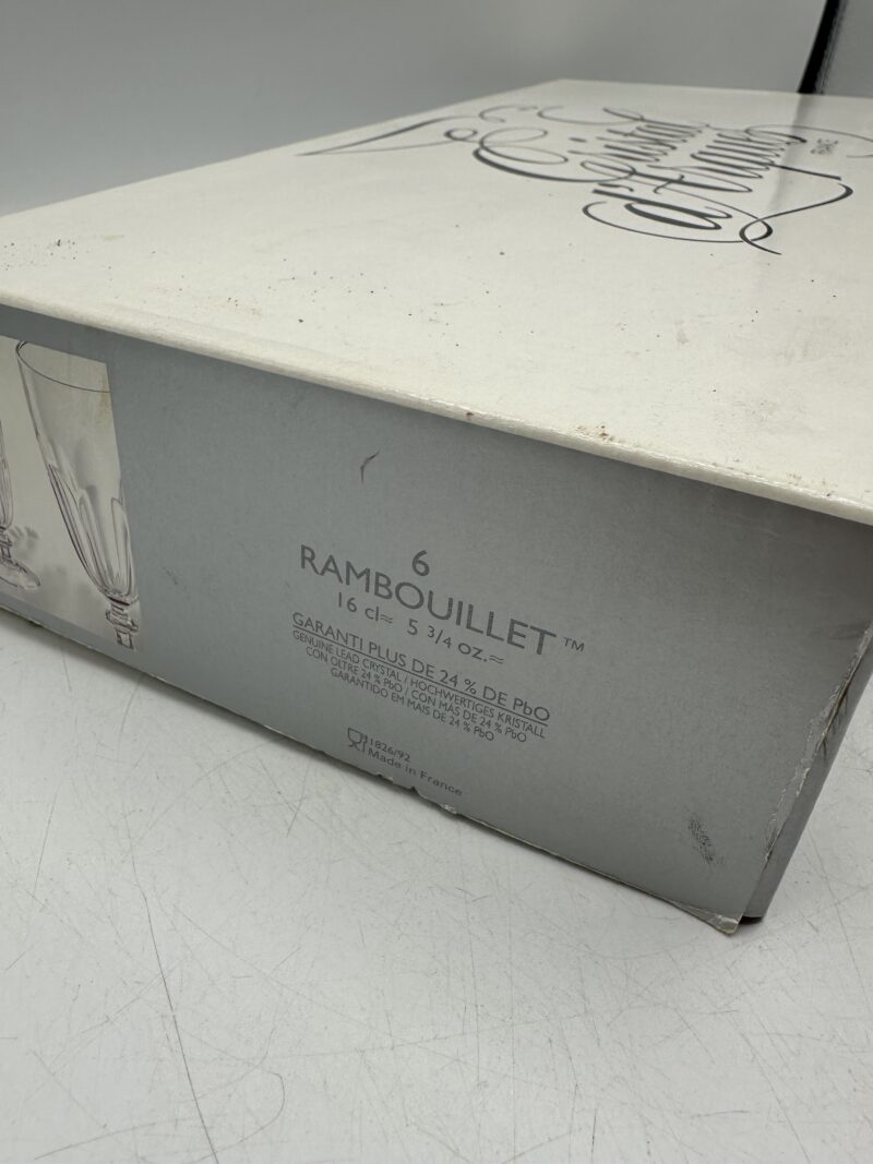 Flûtes cristal d’Arques Rambouillet – Image 3