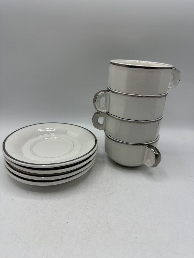 Tasses bistrot Mehun vintage – Image 2