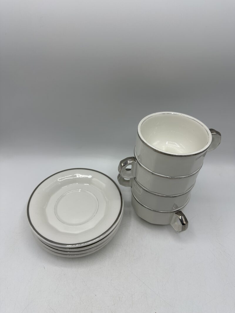Tasses bistrot Mehun vintage – Image 3