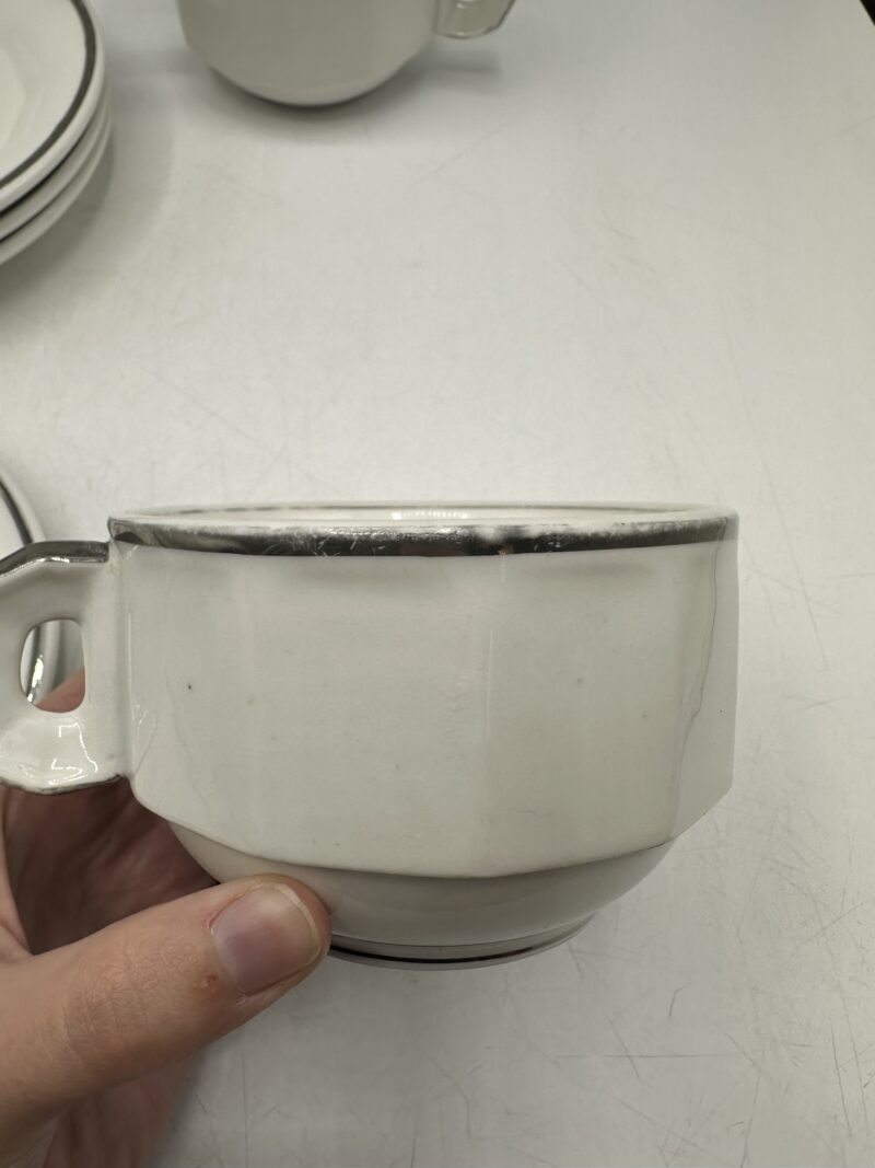 Tasses bistrot Mehun vintage – Image 9
