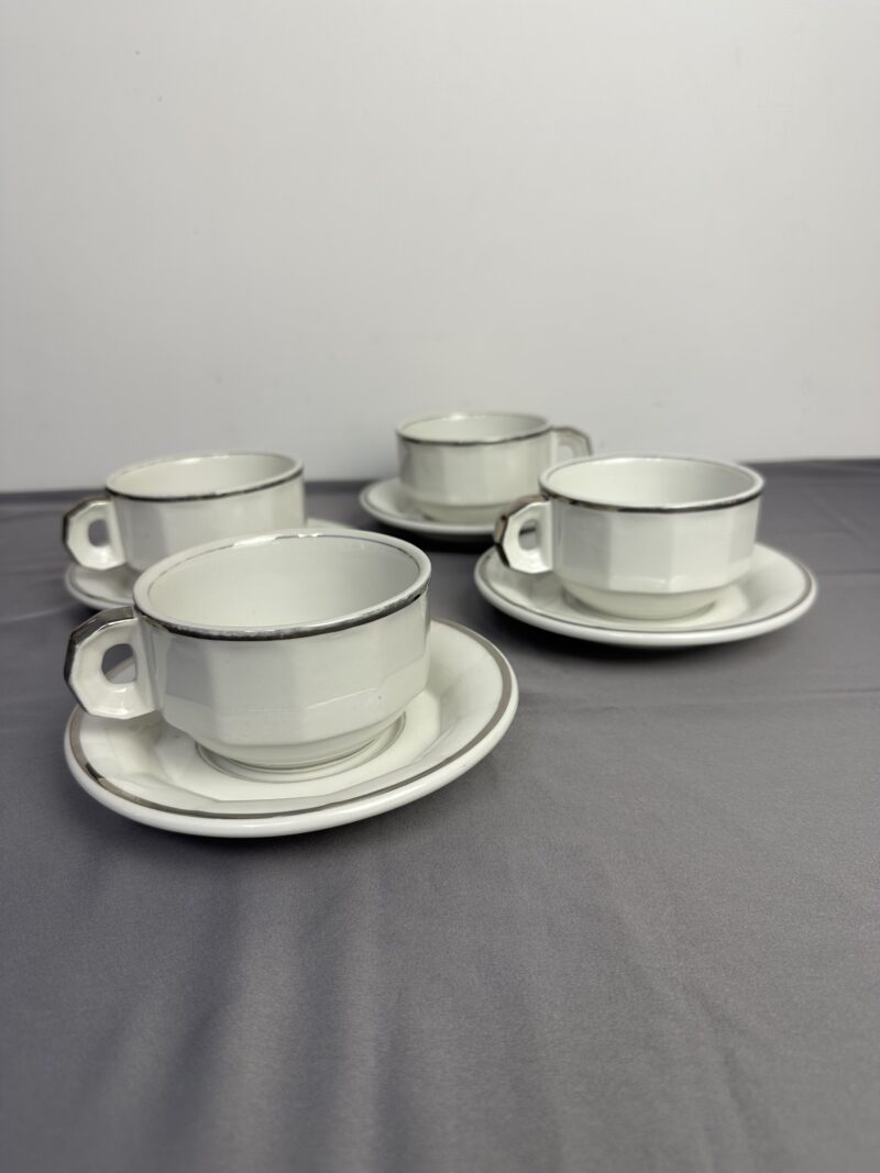 Tasses bistrot Mehun vintage