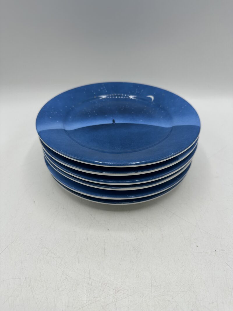 6 assiettes à dessert Pillivuyt – Image 2