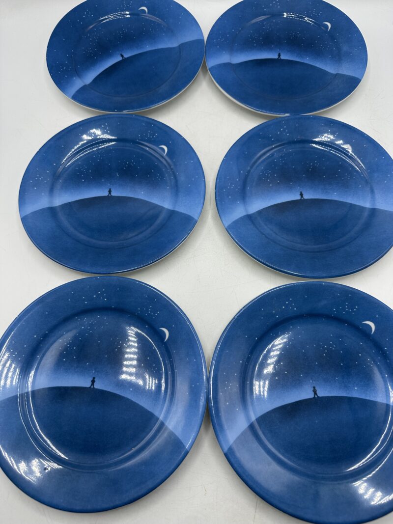 6 assiettes à dessert Pillivuyt – Image 7