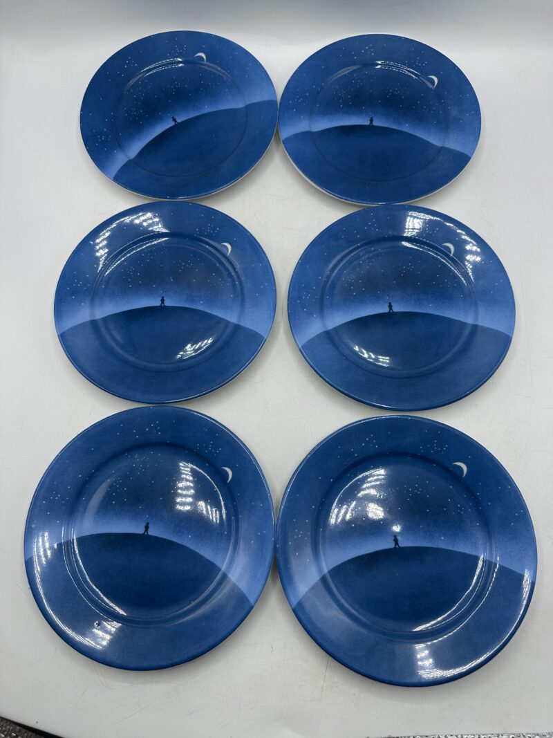 6 assiettes à dessert Pillivuyt – Image 10