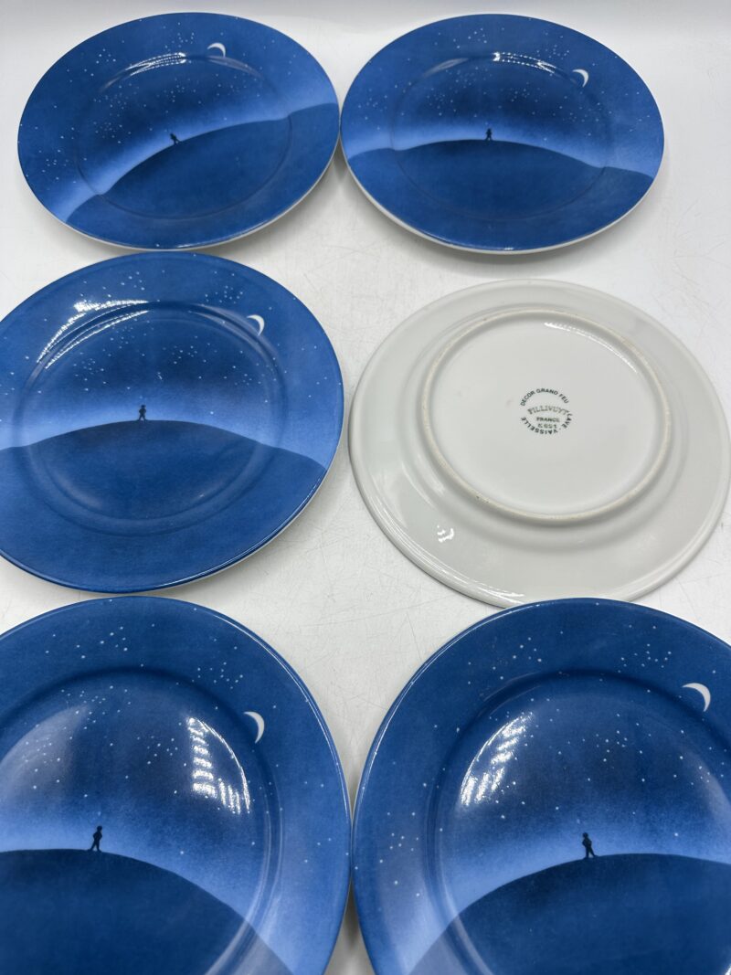 6 assiettes à dessert Pillivuyt – Image 13