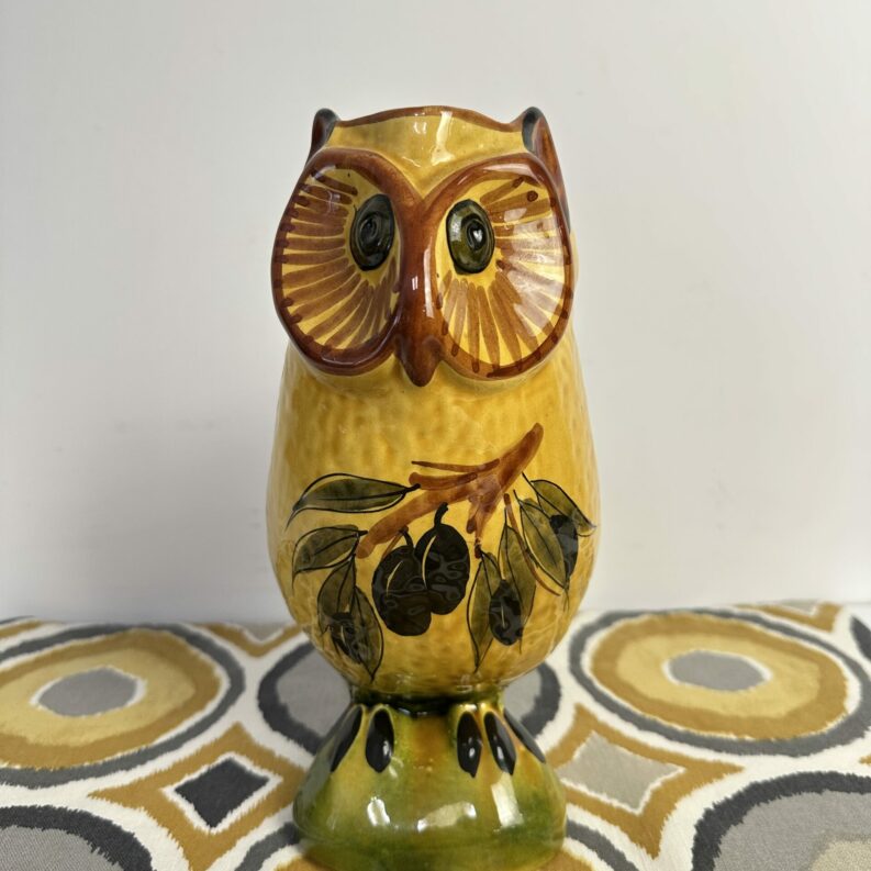 Vase hibou zoomorphe vintage