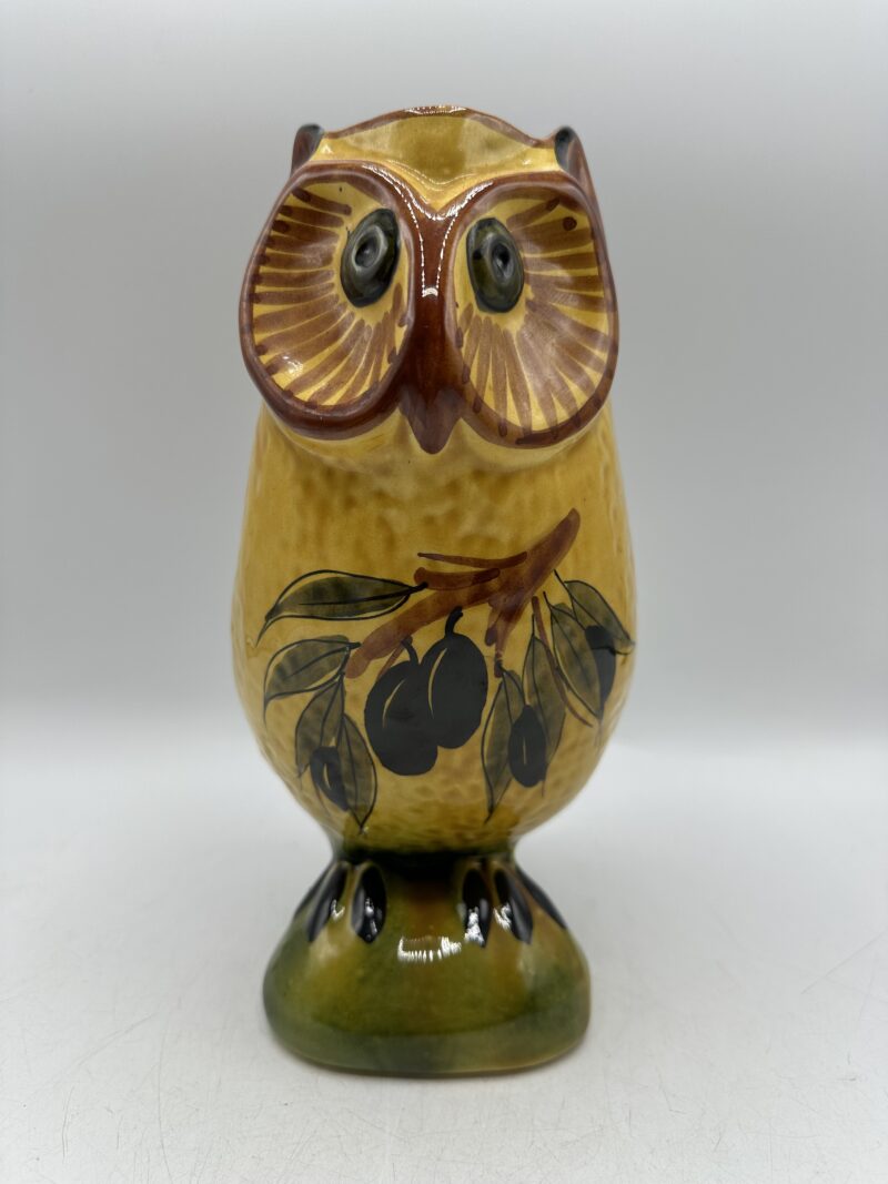 Vase hibou zoomorphe vintage – Image 8