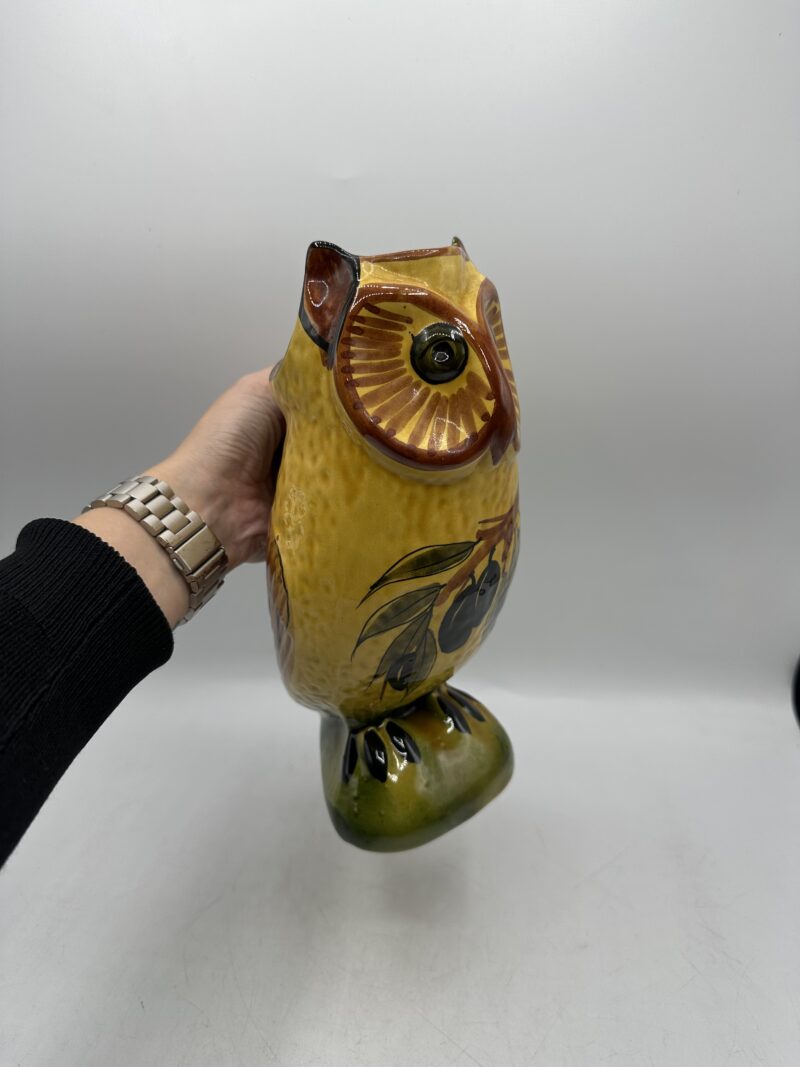 Vase hibou zoomorphe vintage – Image 11
