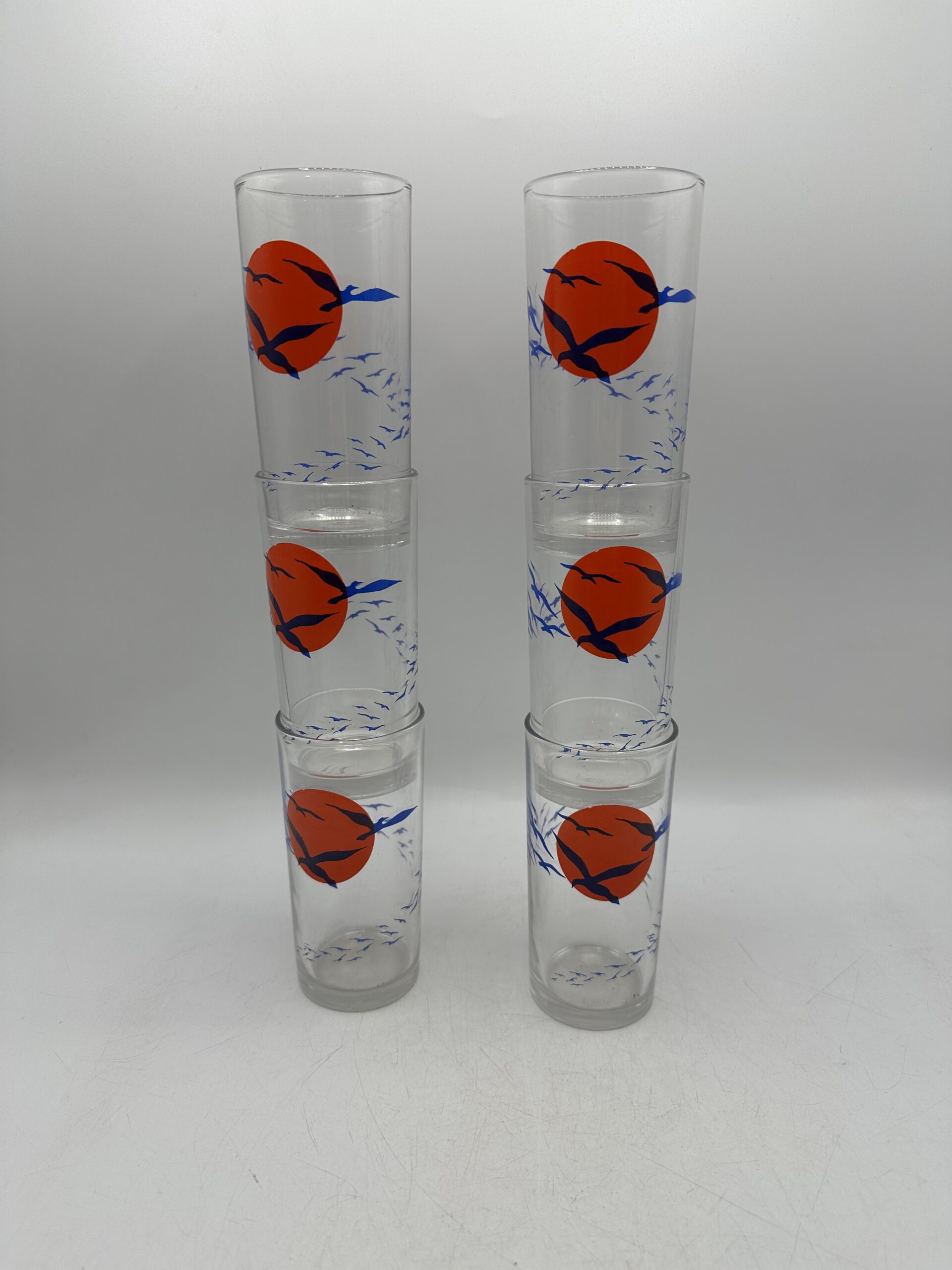 6 verres à orangeade Borgonovo Italy – Image 2