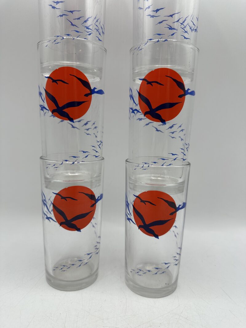 6 verres à orangeade Borgonovo Italy – Image 4