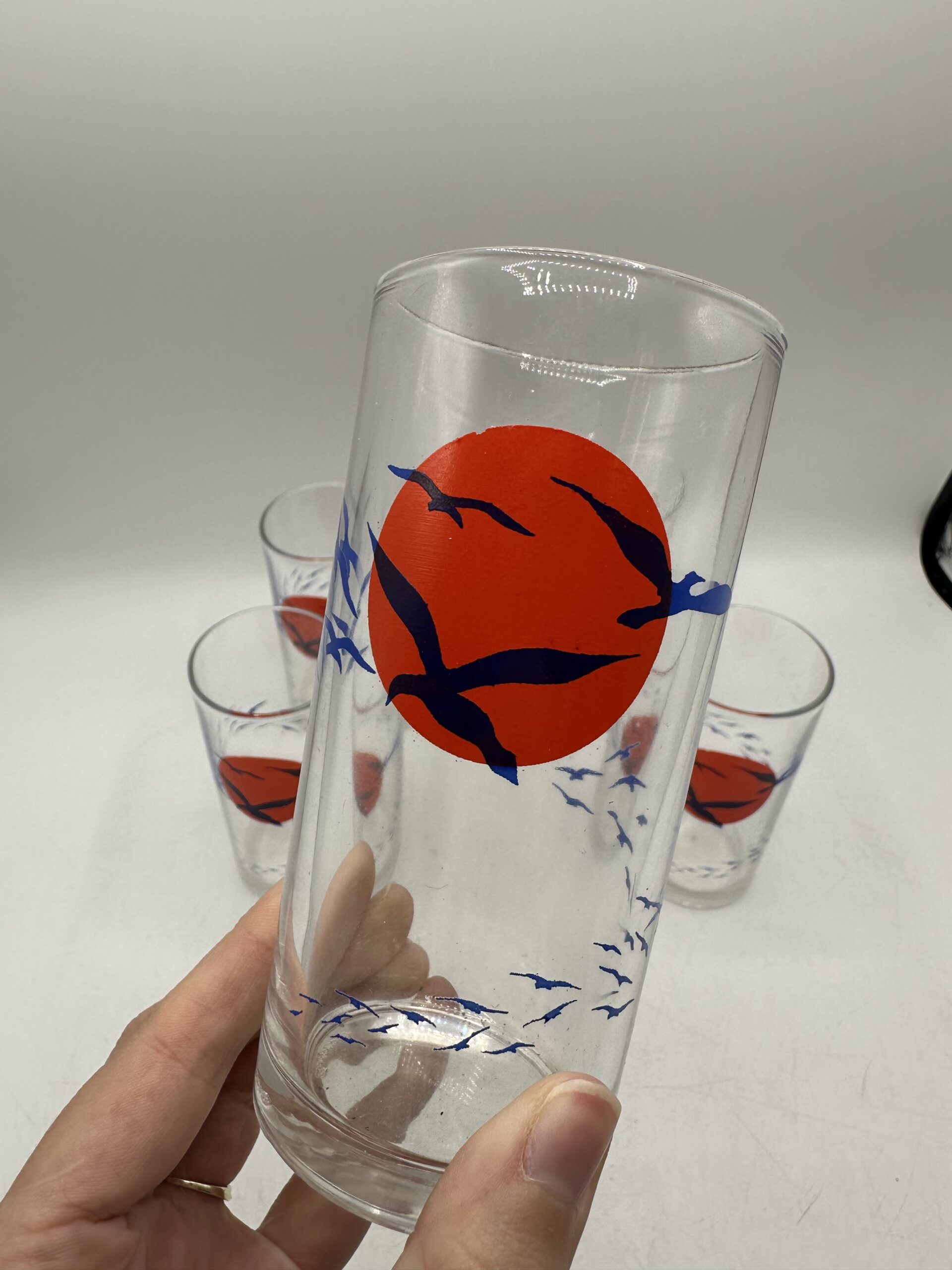 6 verres à orangeade Borgonovo Italy – Image 9