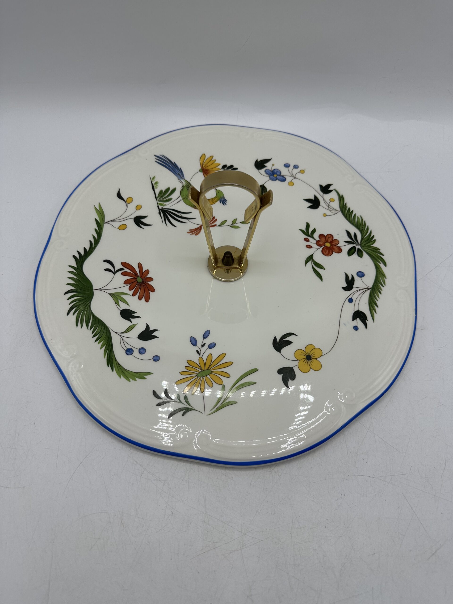 Plateau à fromage oiseau de paradis Gien – Image 2
