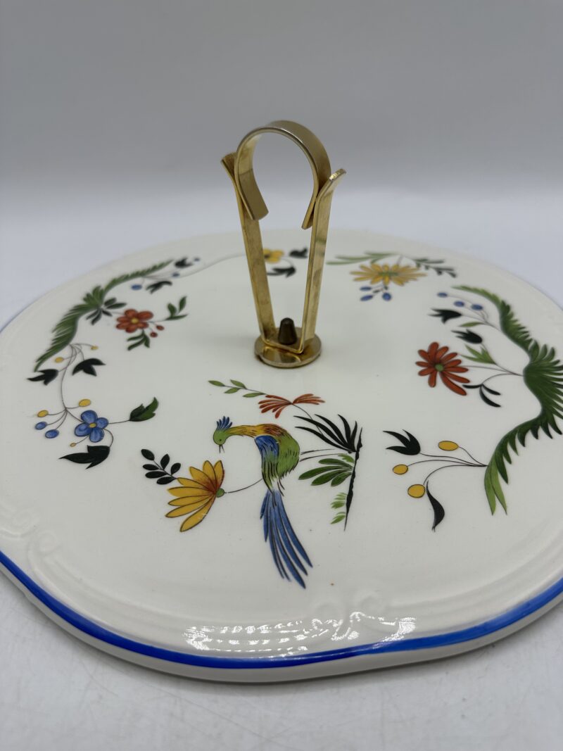 Plateau à fromage oiseau de paradis Gien – Image 5