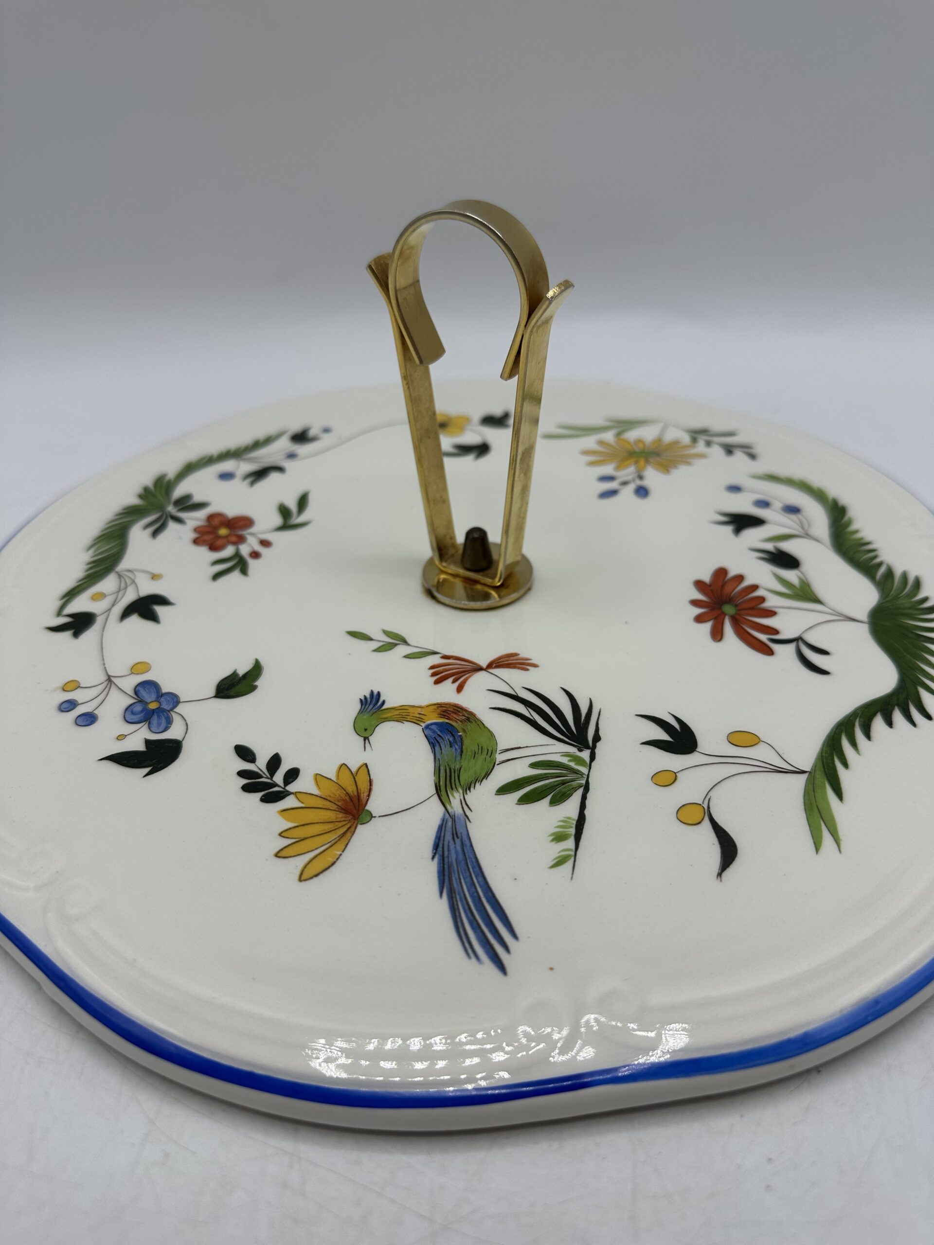 Plateau à fromage oiseau de paradis Gien – Image 5