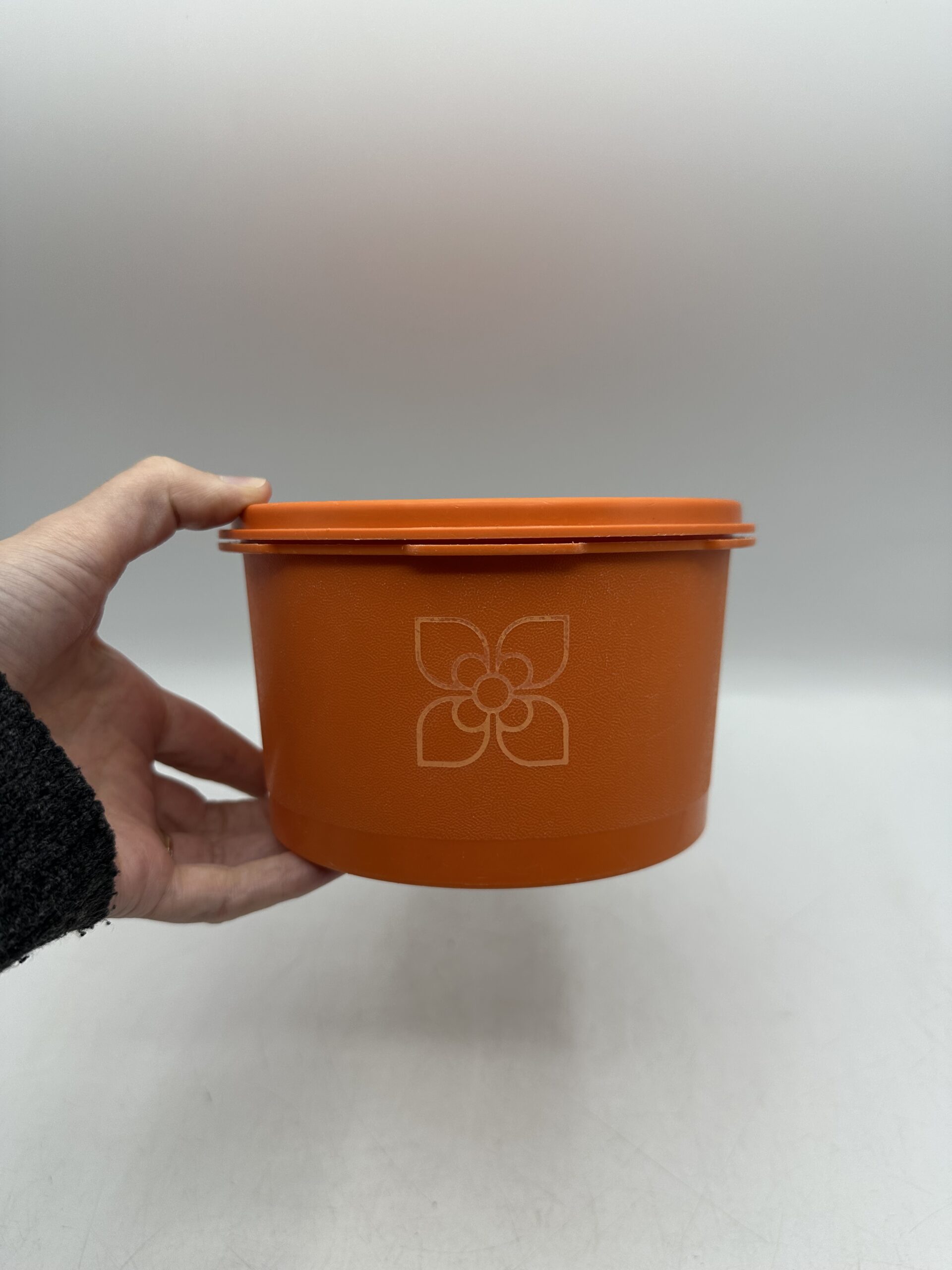 Petit tupperware vintage orange – Image 5
