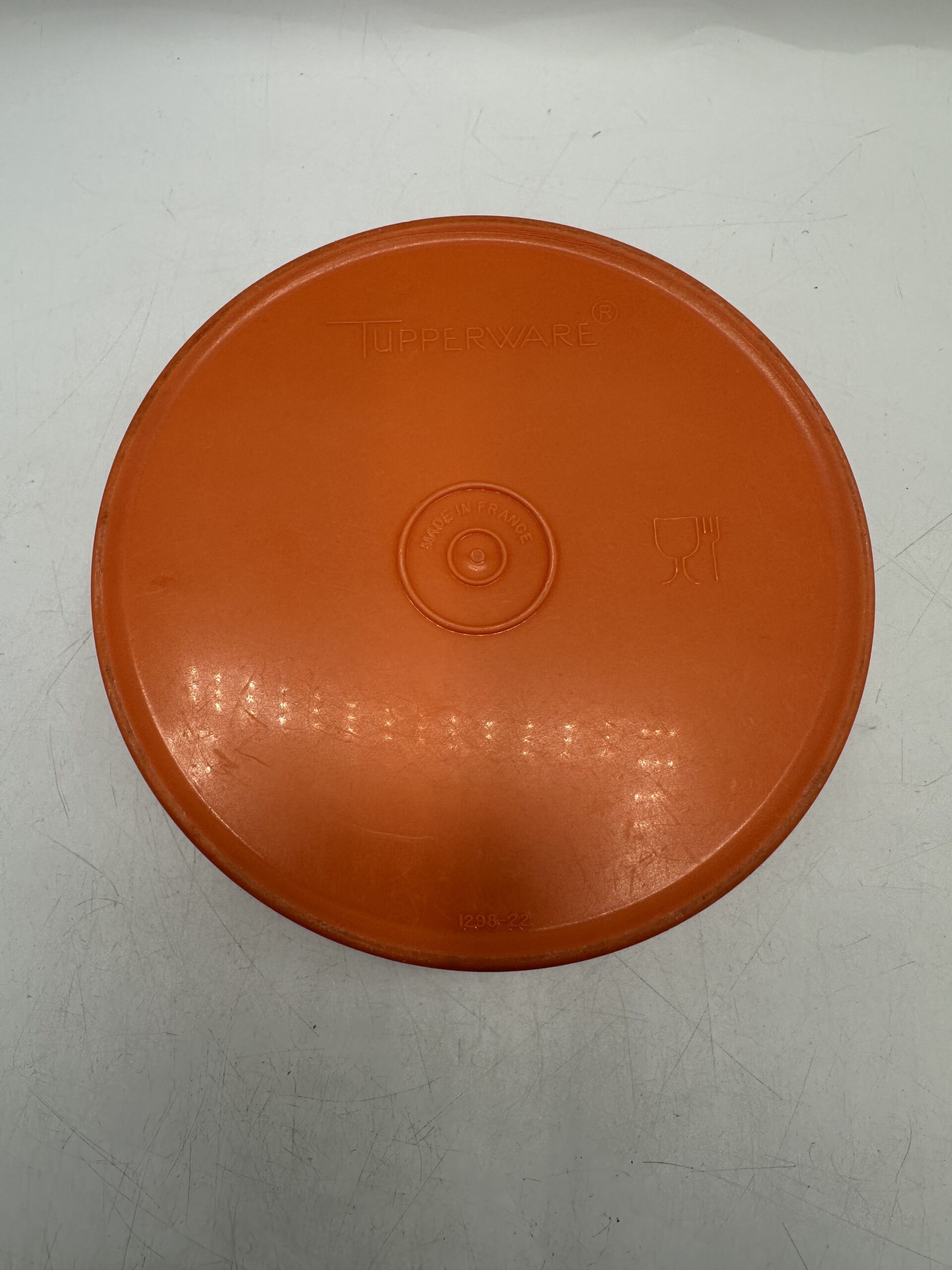 Petit tupperware vintage orange – Image 6