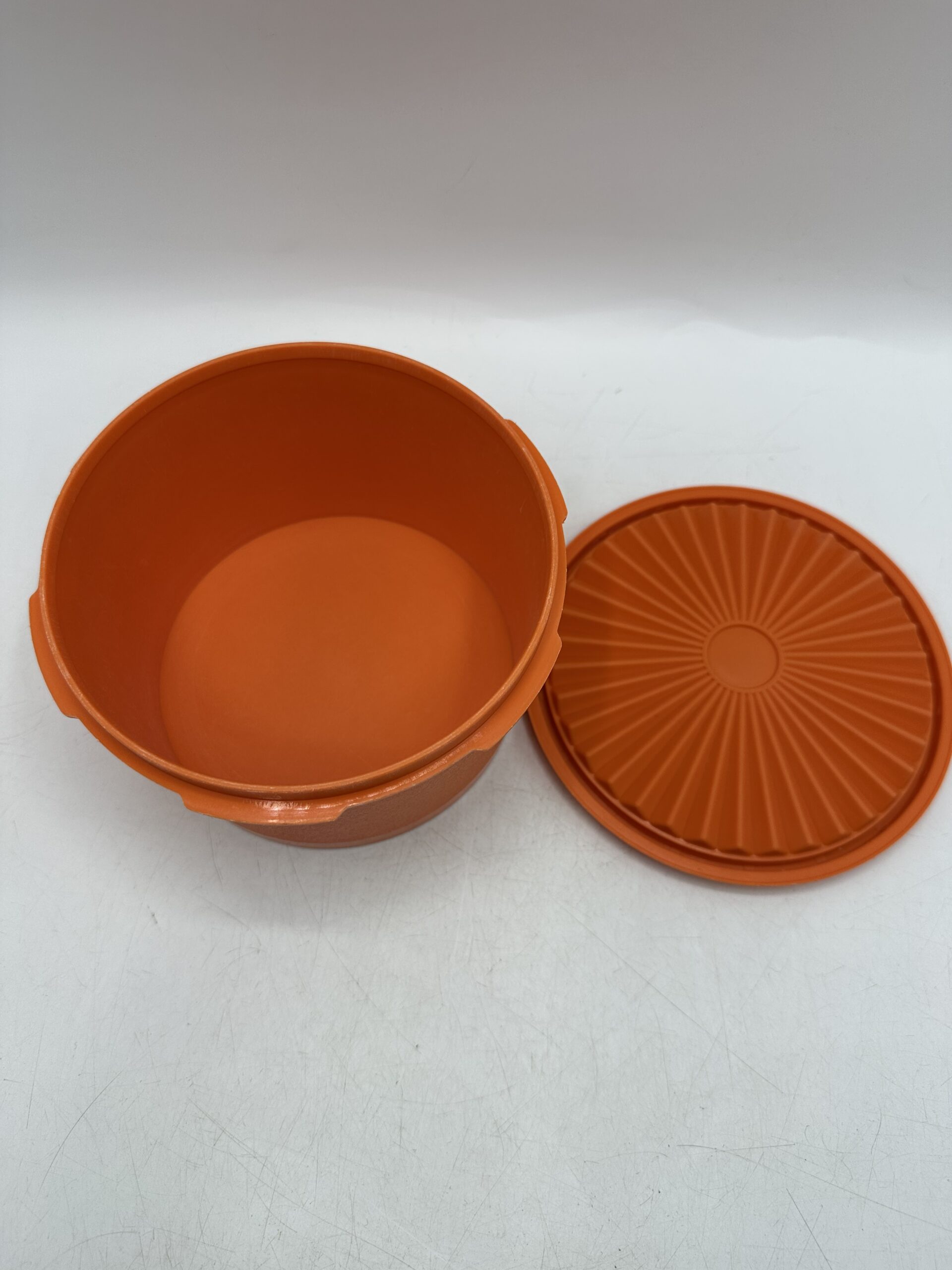 Petit tupperware vintage orange – Image 8