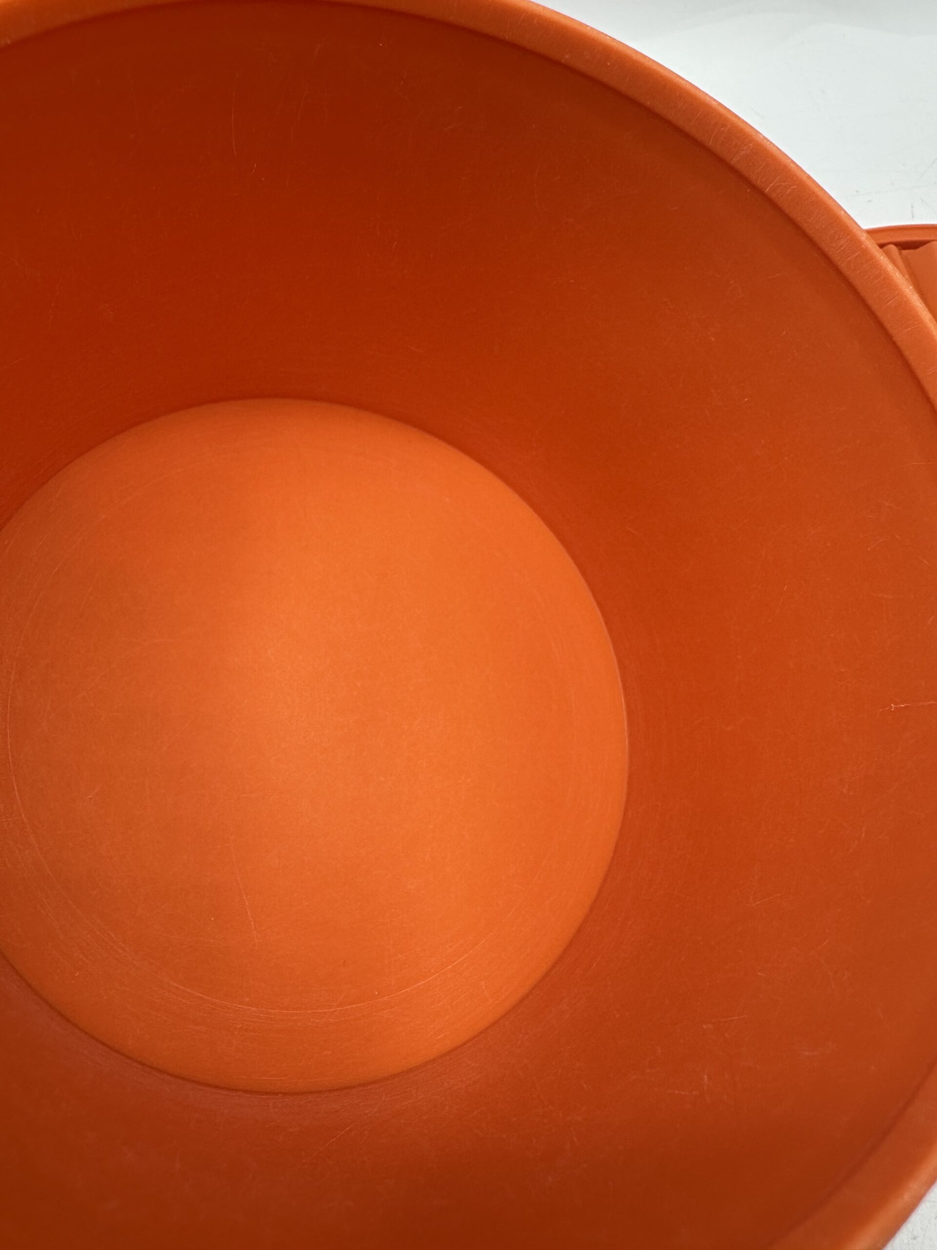 Petit tupperware vintage orange – Image 9