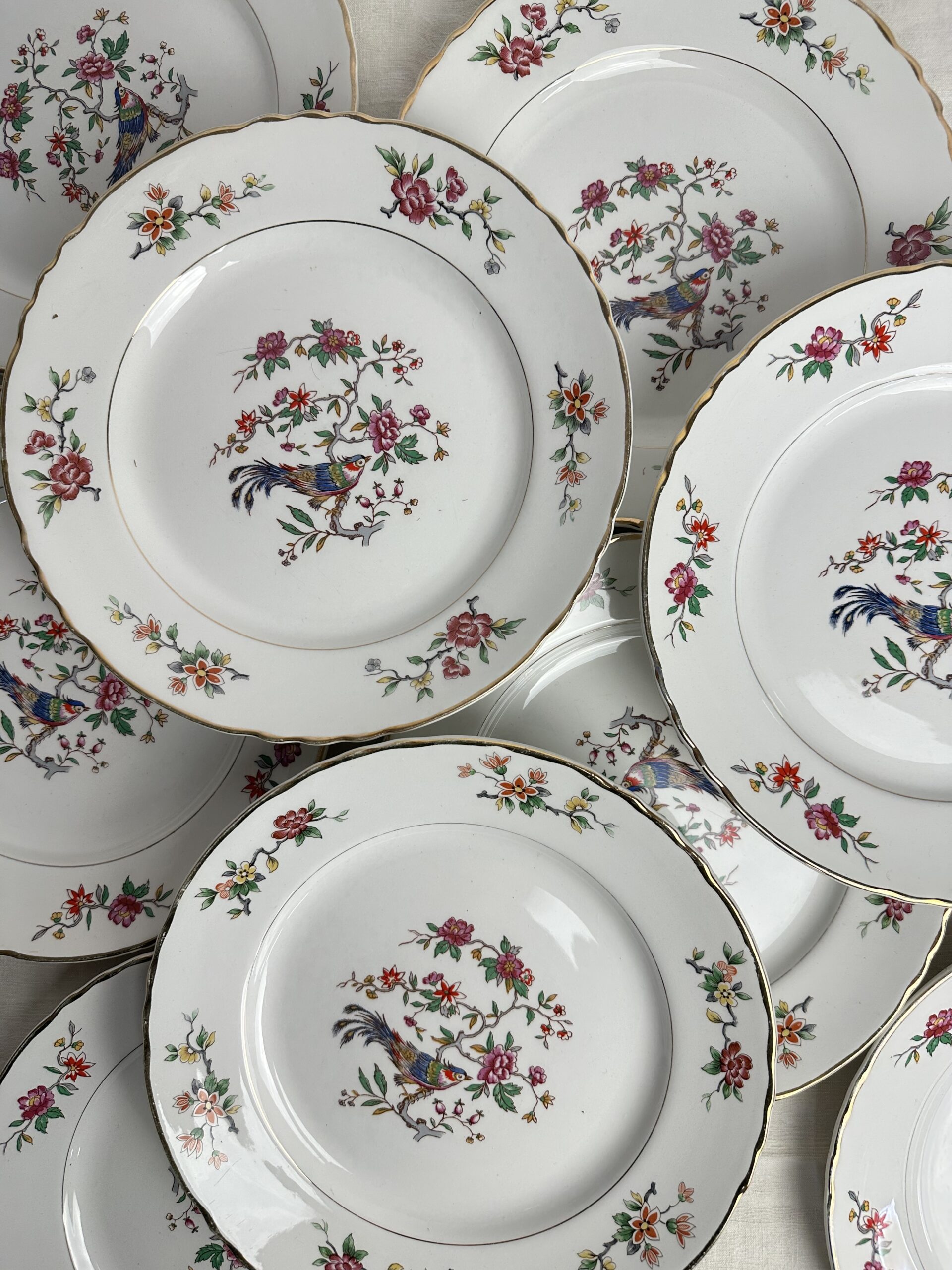 10 assiettes Moulin des Loups Orchies