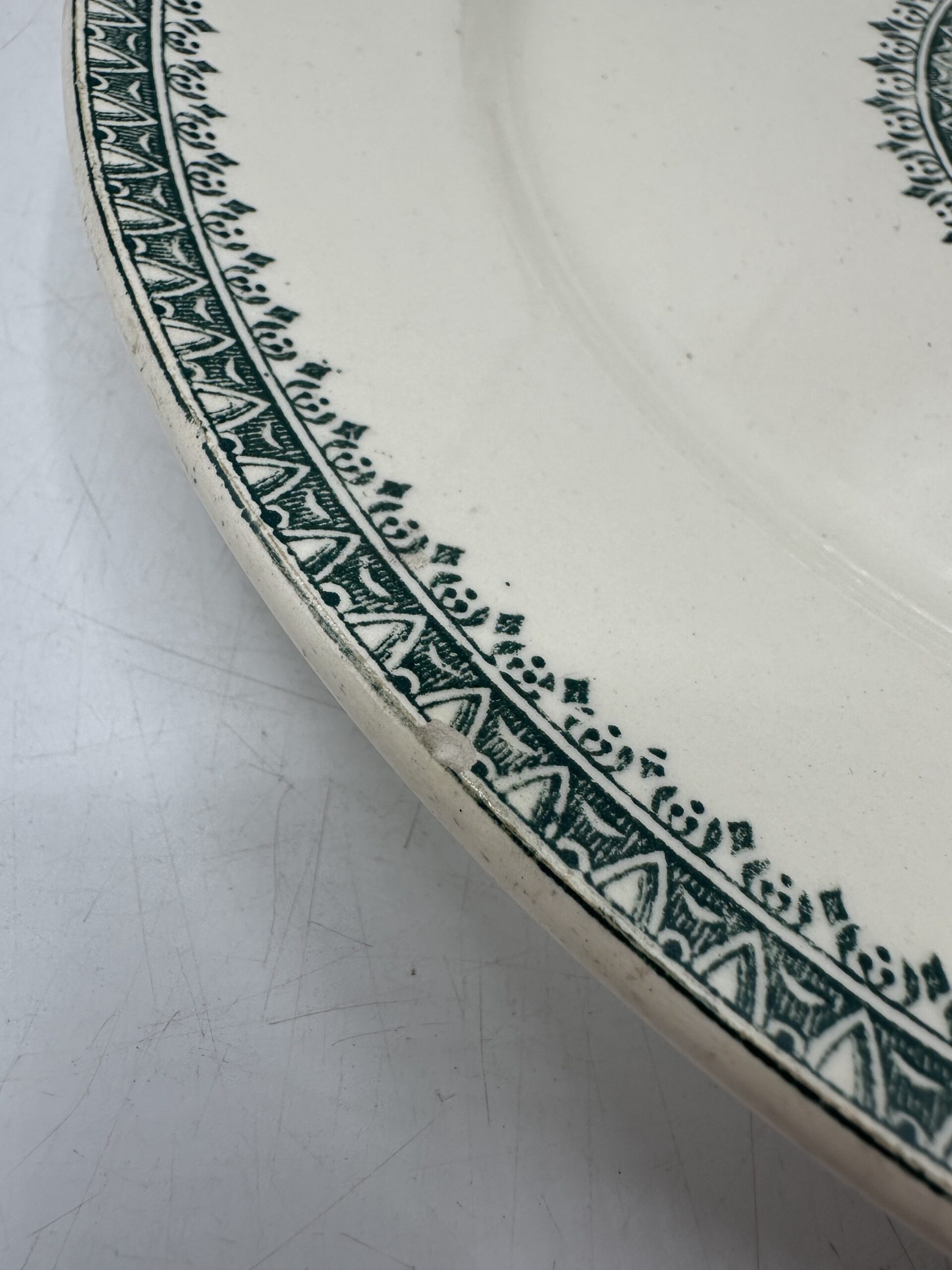 Soupière et plat Creil et Montereau Labrador – Image 4