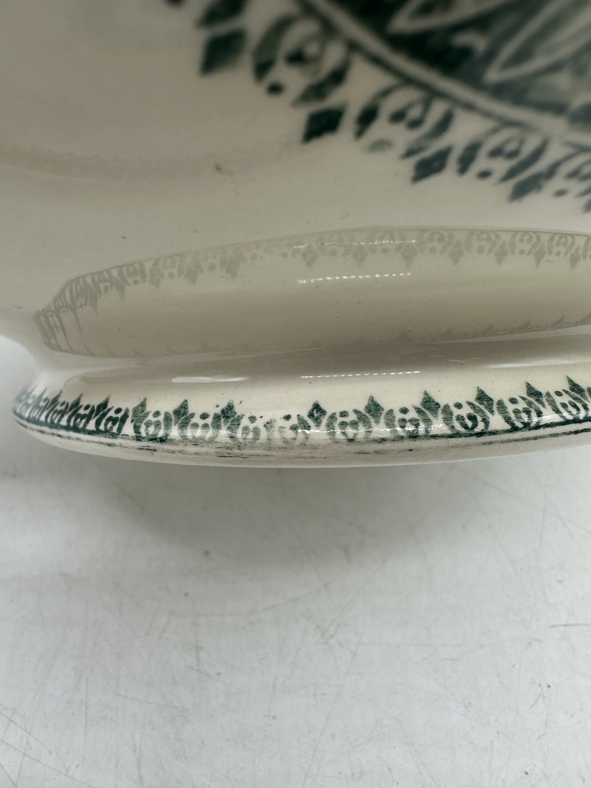 Soupière et plat Creil et Montereau Labrador – Image 11