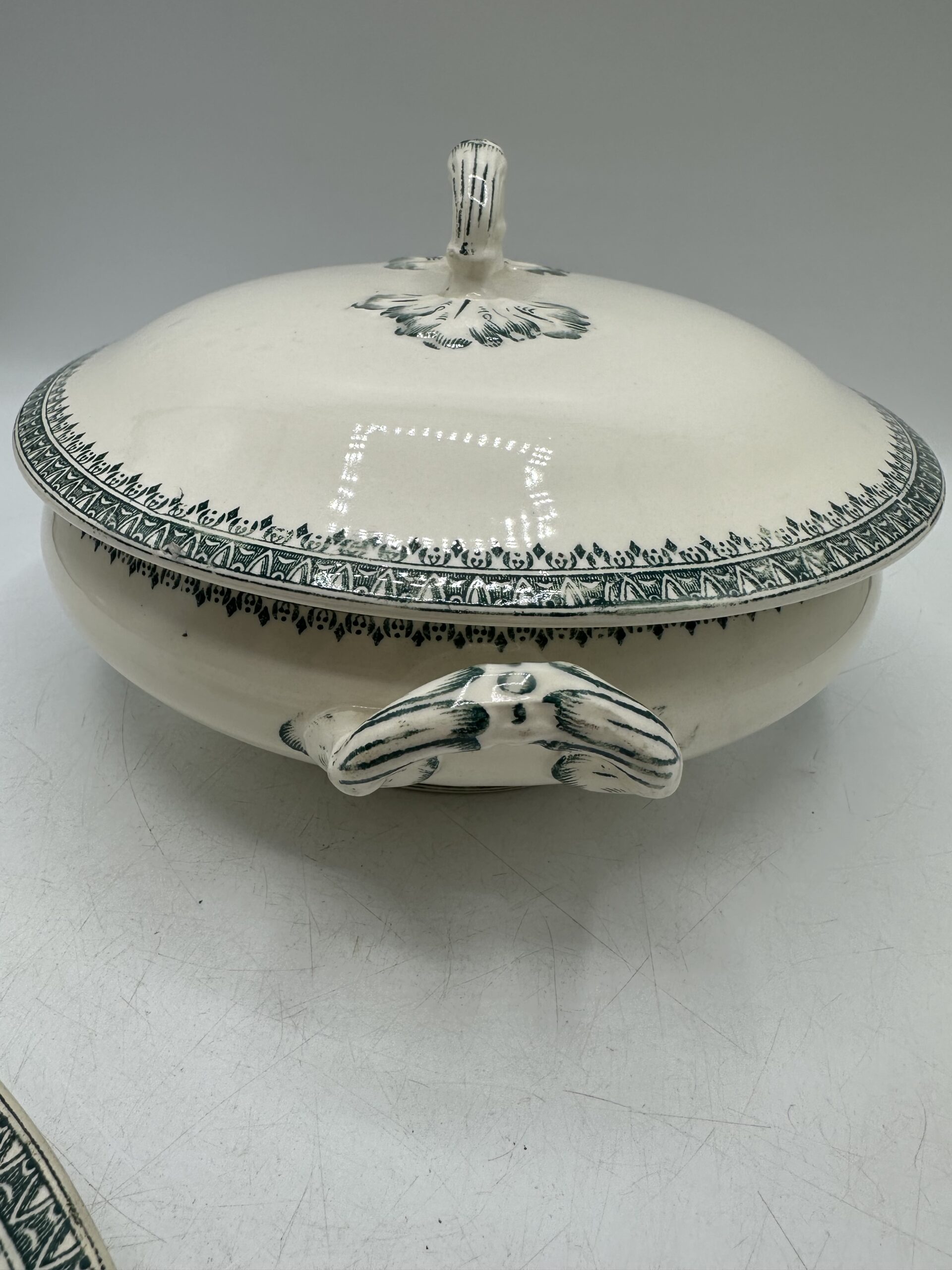 Soupière et plat Creil et Montereau Labrador – Image 13