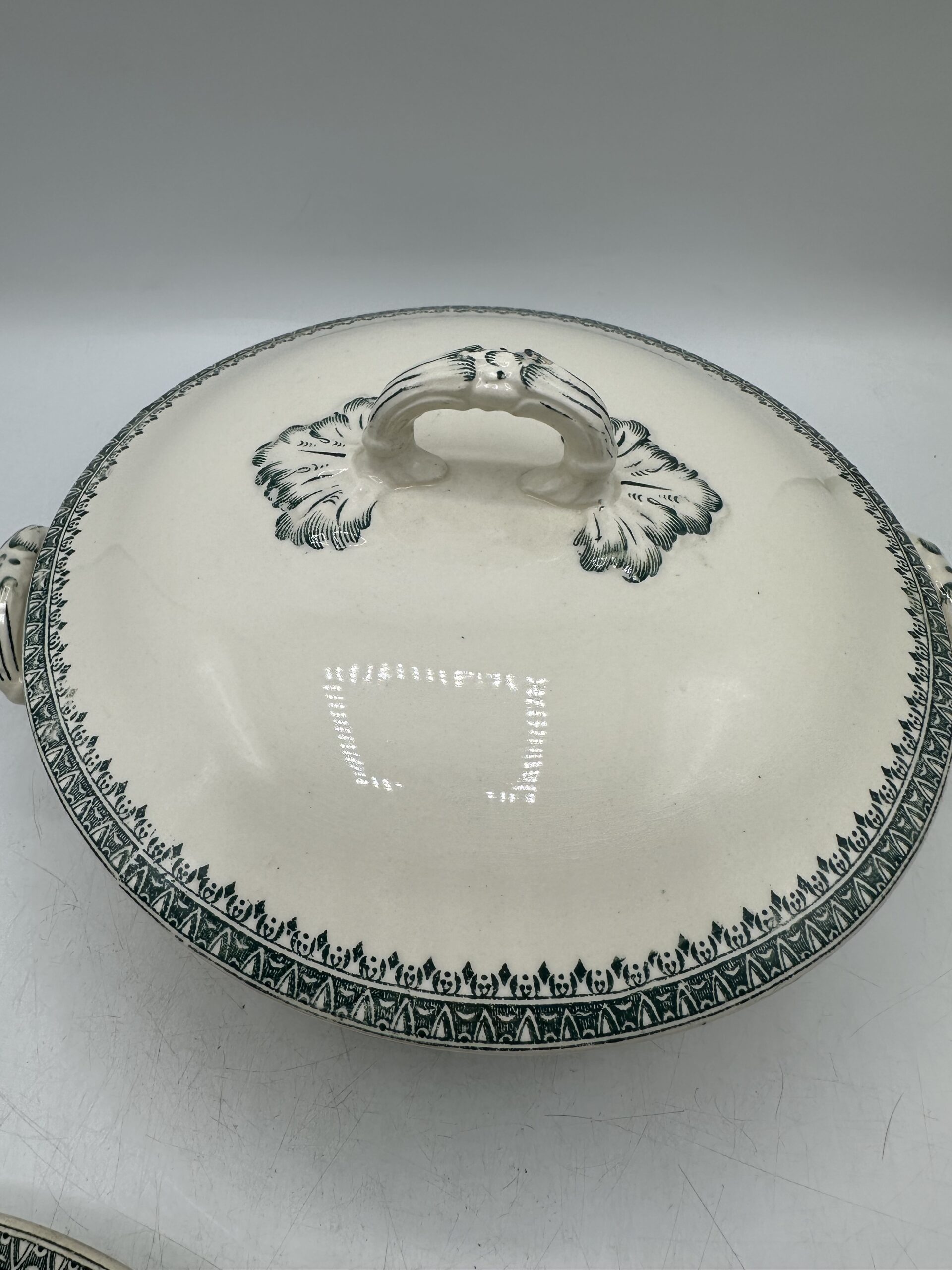 Soupière et plat Creil et Montereau Labrador – Image 14